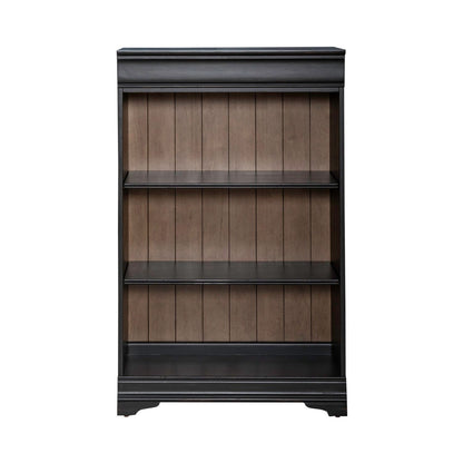 Meritage - 48" Bookcase - Aged Charcoal