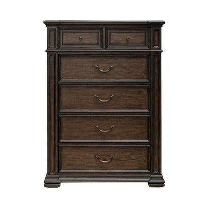 Provence Park - 6 Drawer Chest - Chateau Brown