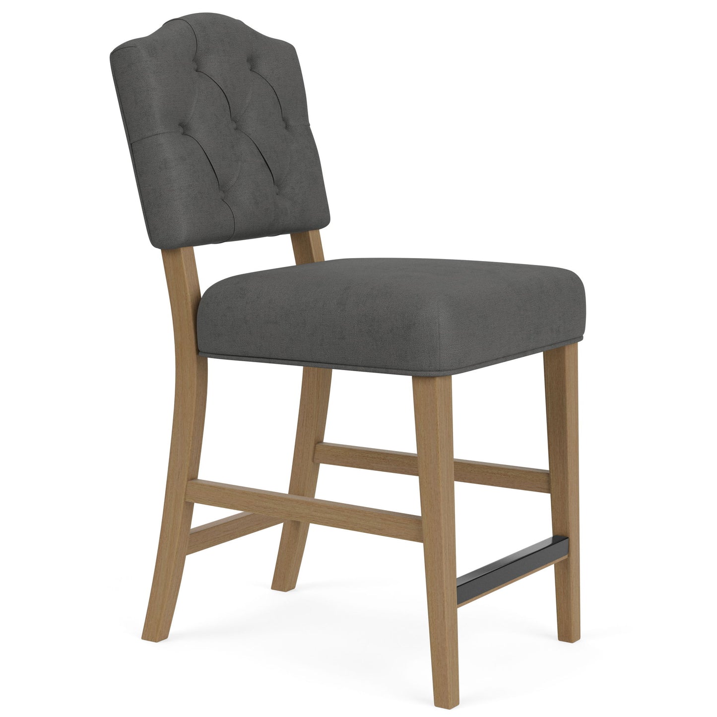 Mix-N-Match Chairs - Button Tufted Upholstered Stool