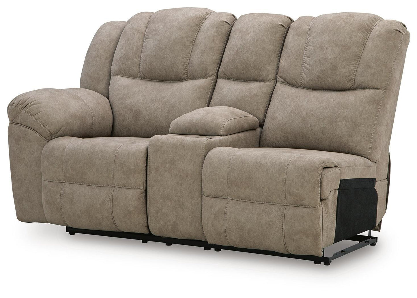 Pearce-Pike - LAF Reclining Loveseat With Console - Birch