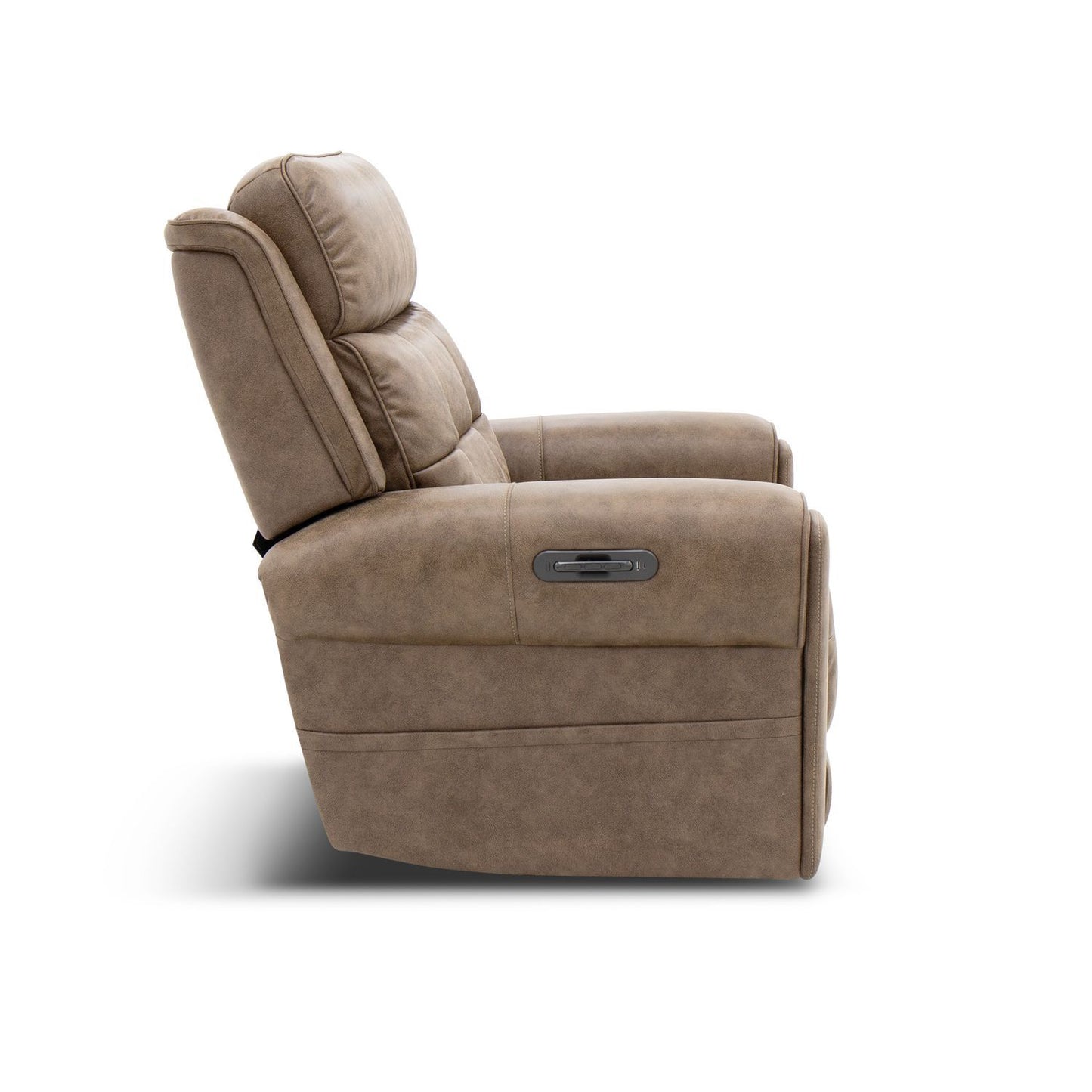 South Bend - Panel Back Side Chair - Burnished Clay