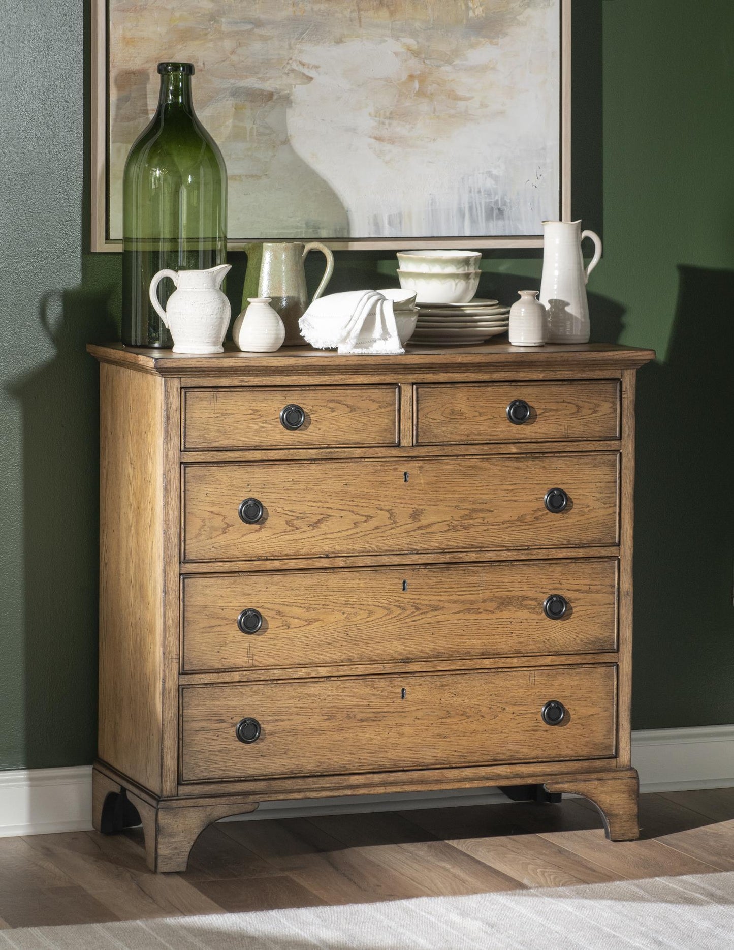 Vintage Market - Accent Chest 5 Drawers