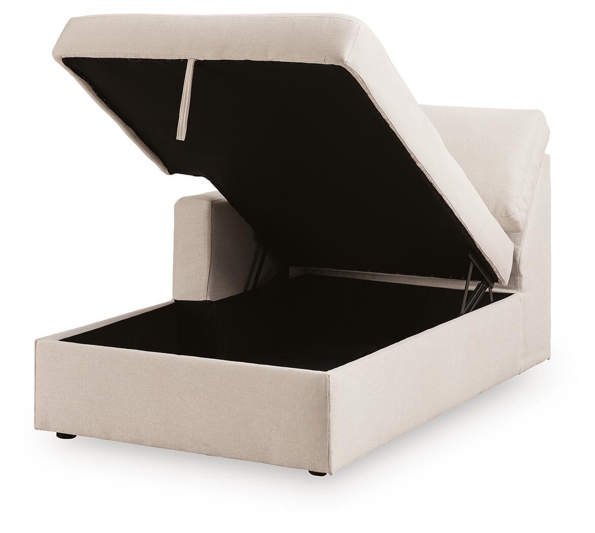 Modmax - LAF Corner Chaise With Storage - Oyster