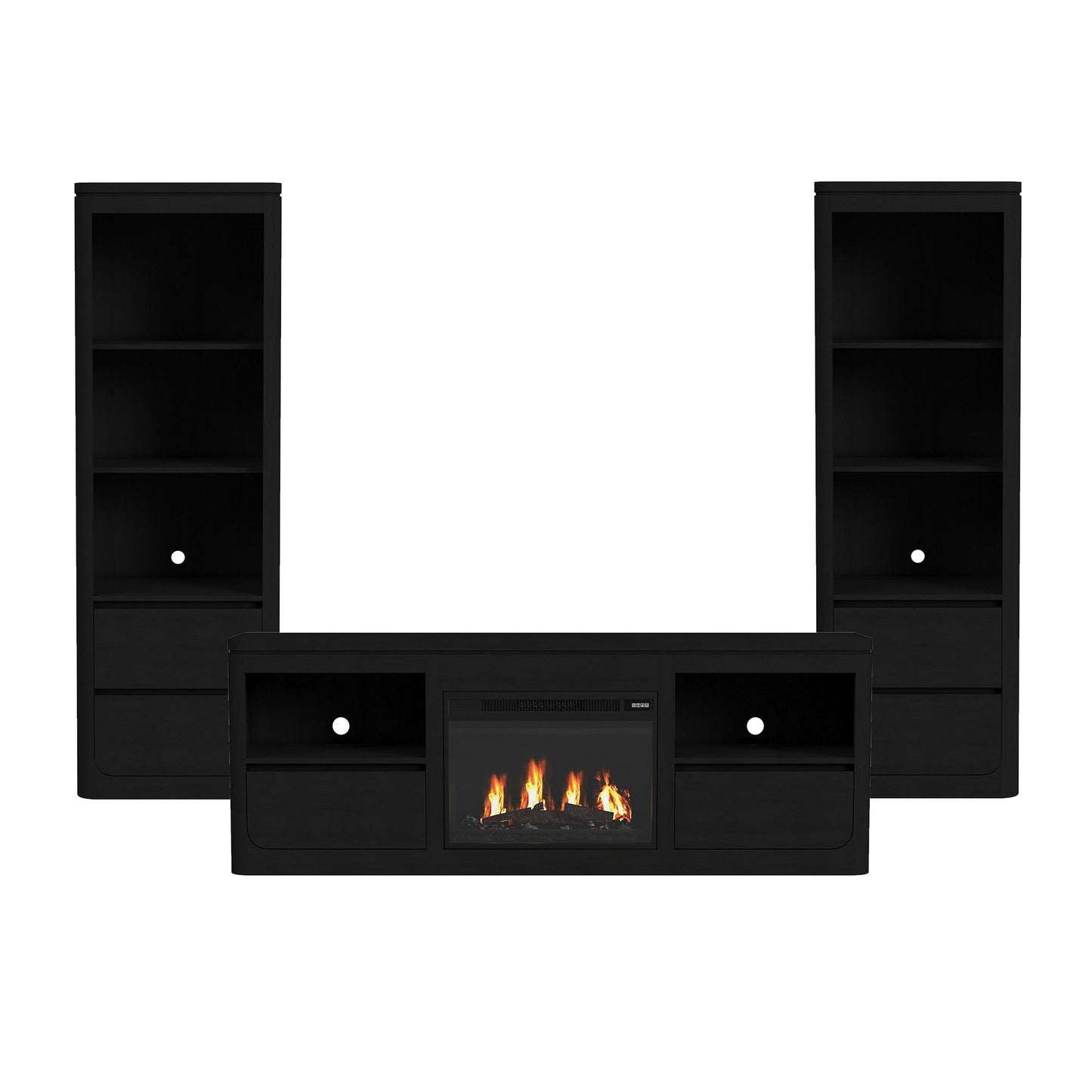Rosalie - 4 Piece Entertainment Unit With 71" TV Console