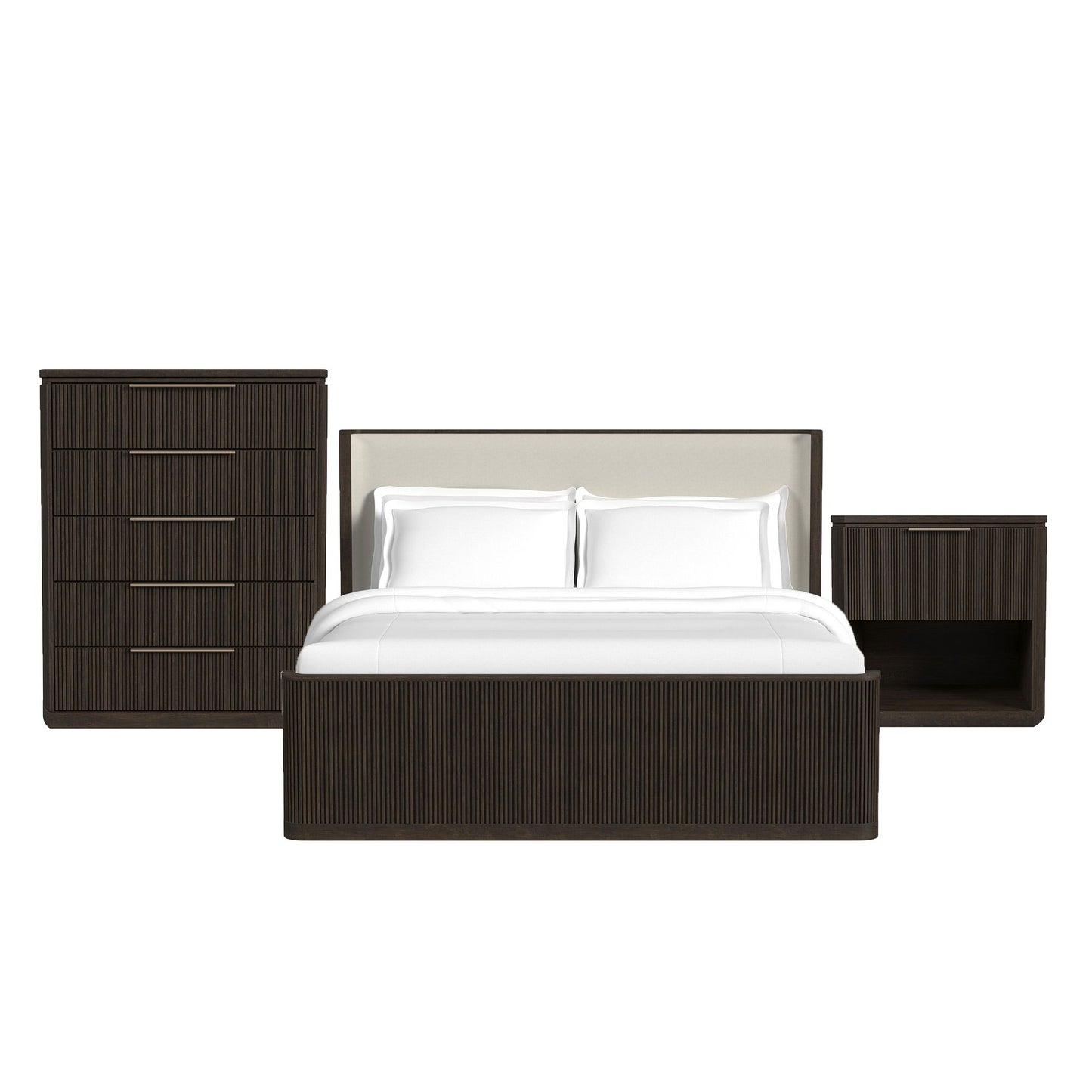 Sylvie - Bedroom Set With Upholstered Bed
