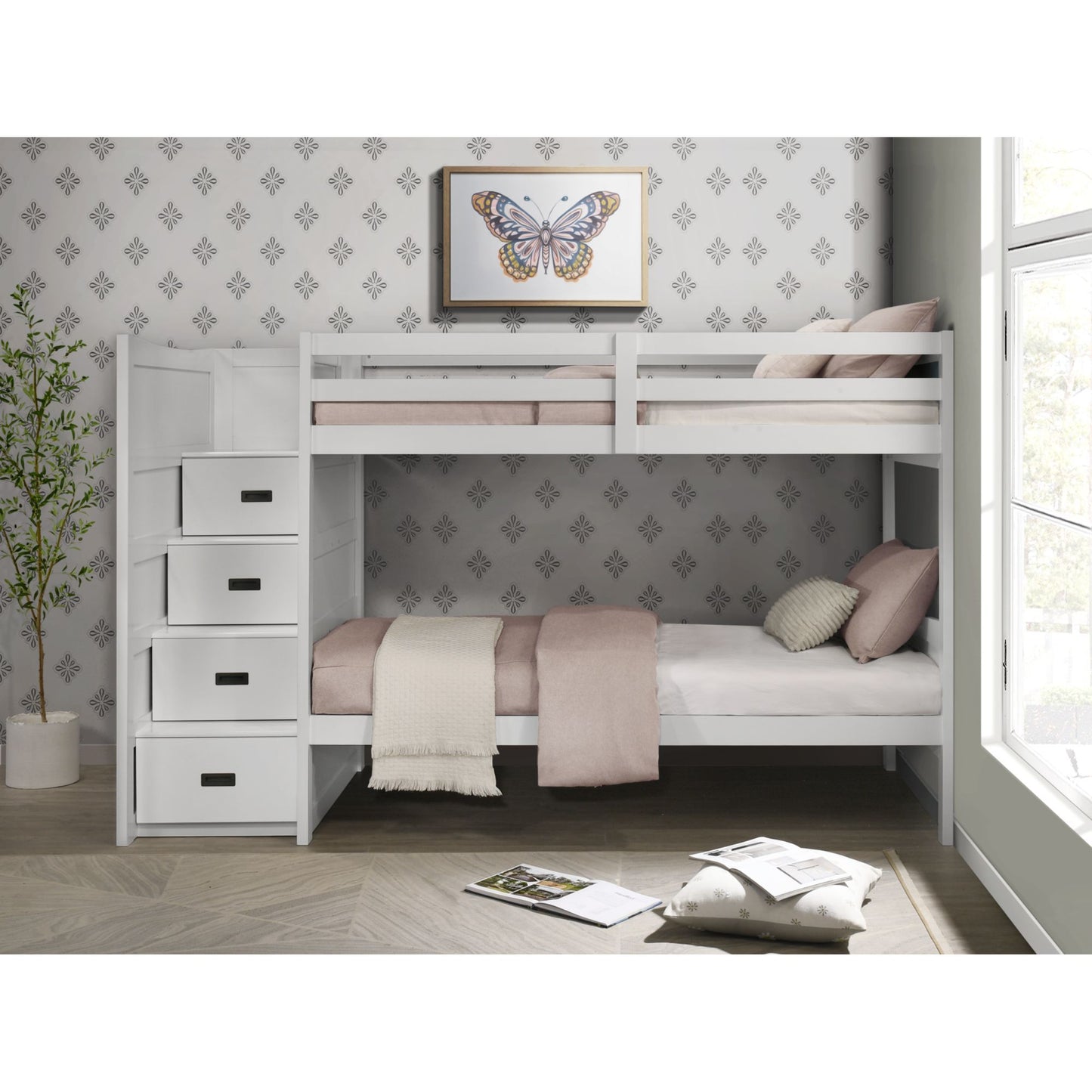 Sami - Step Bunk With Left Headboard