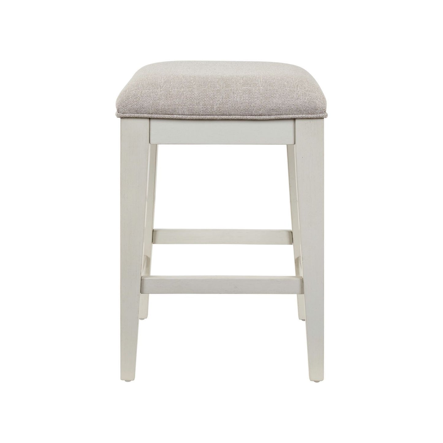 Berkley Square - Upholstered Console Stool - Linen & Khaki