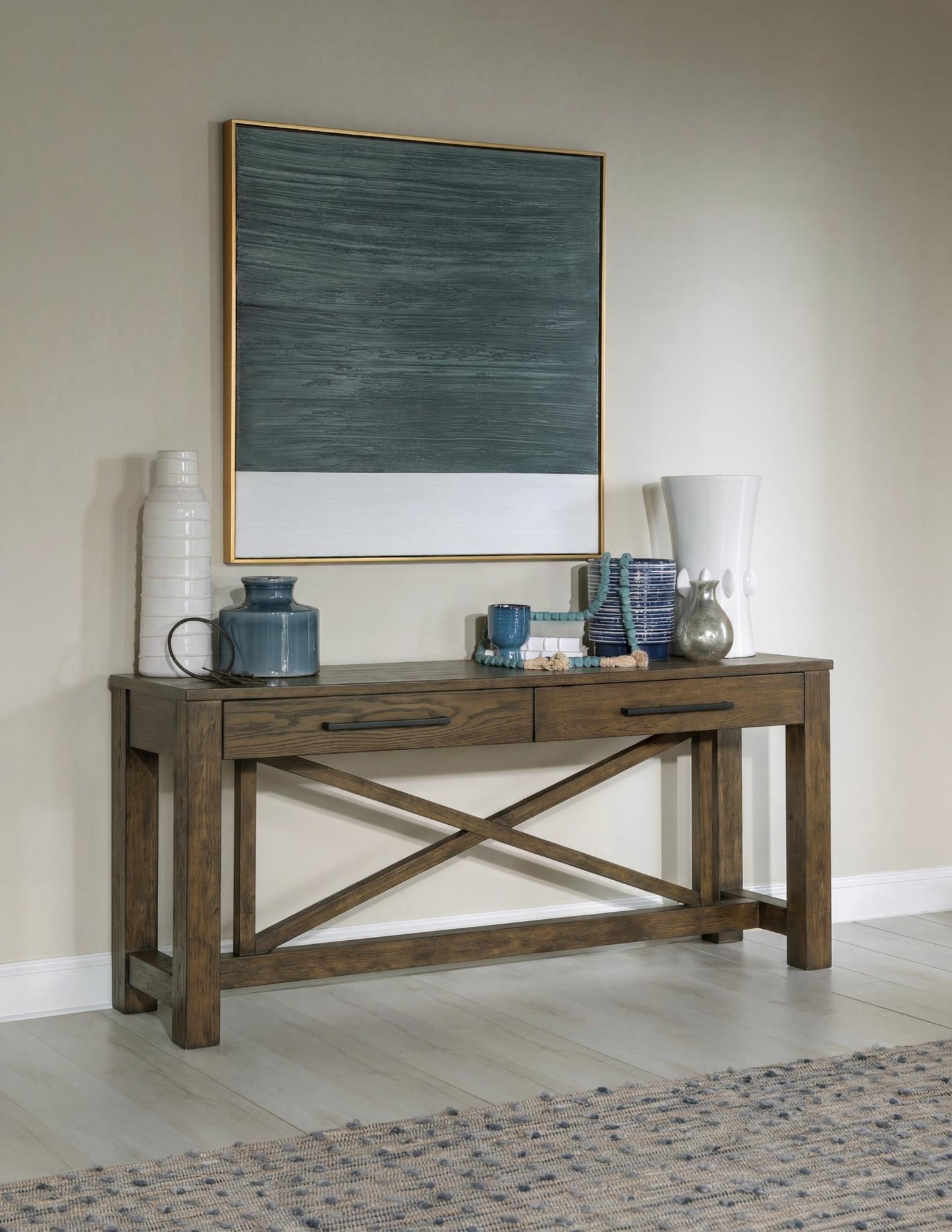 Ellison - Sofa Table - Desert Oak