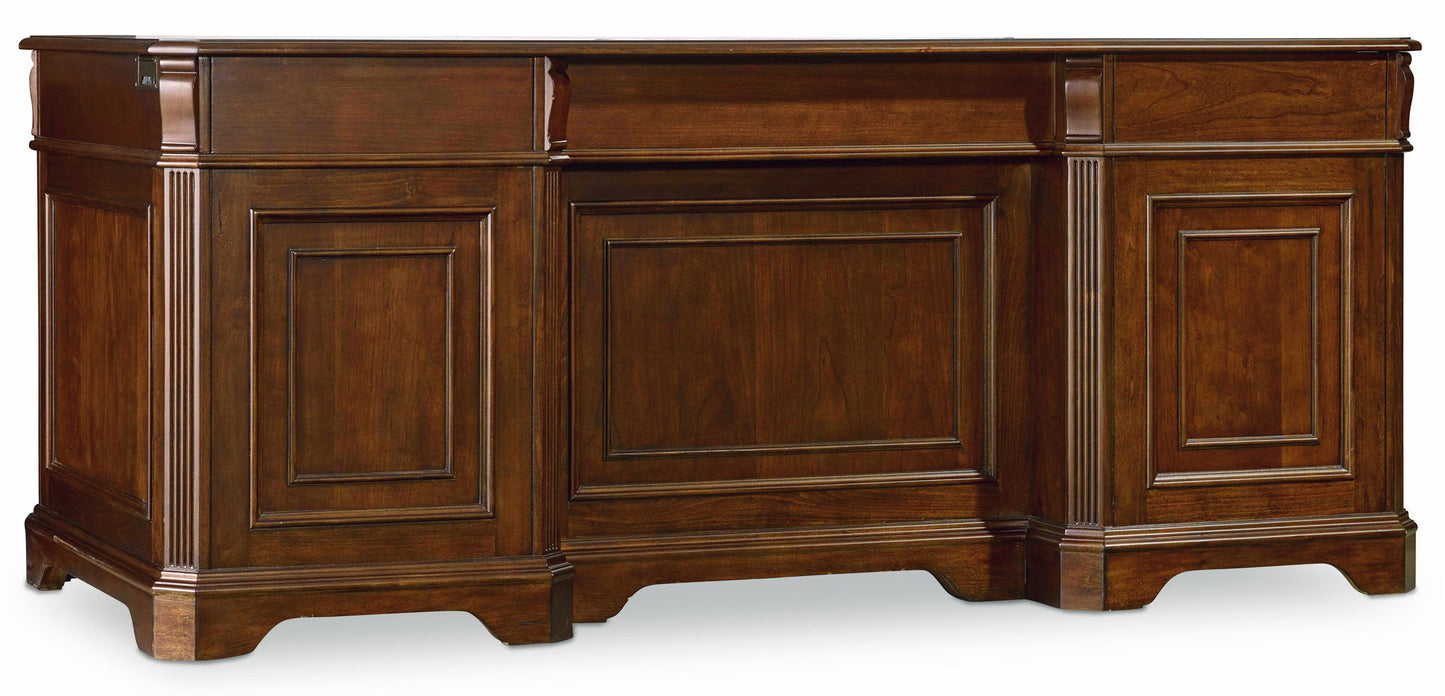 Brookhaven - Executive Desk - Dark Brown