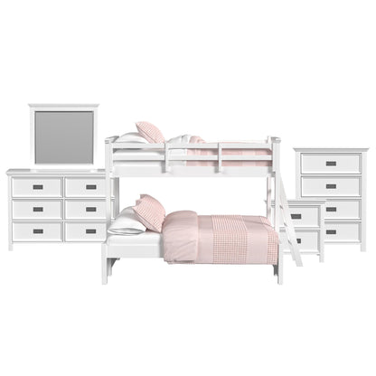 Hampton Kids - Bunk With Ladder Bedroom Set