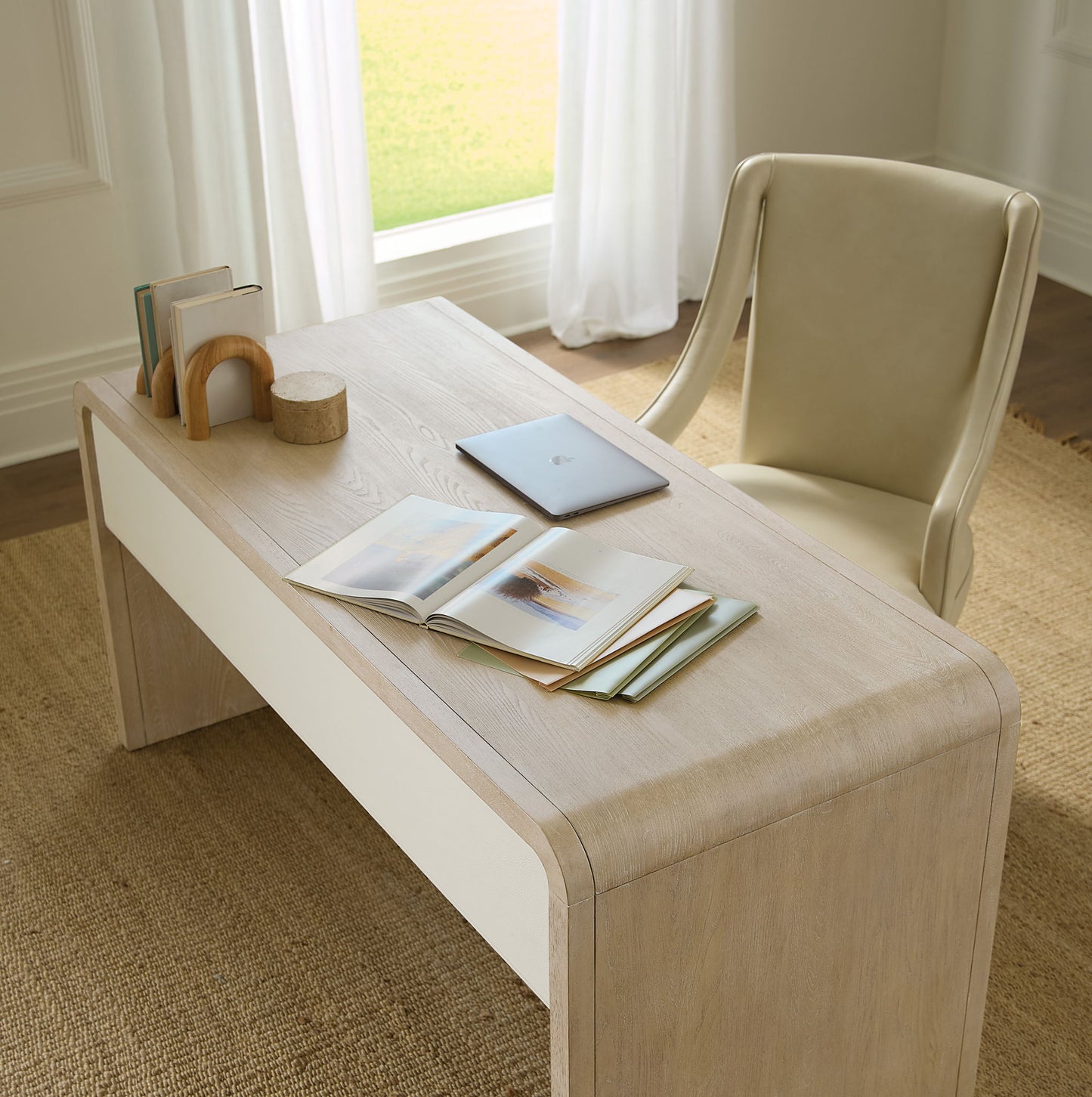 Home Office - Writing Desk - Light Brown