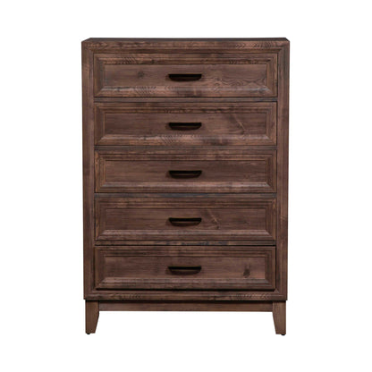 Ridgecrest - 5 Drawer Chest - Cobblestone