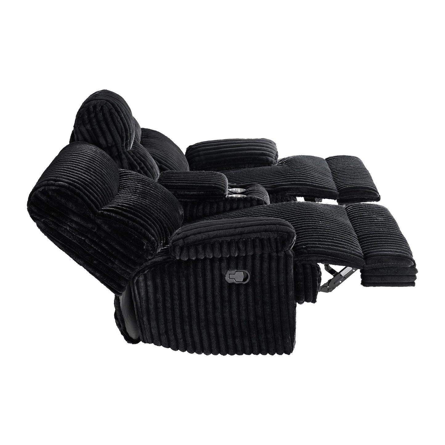 Admiral - Motion Loveseat With Console