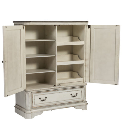 Magnolia Manor - Door Chest - Antique White