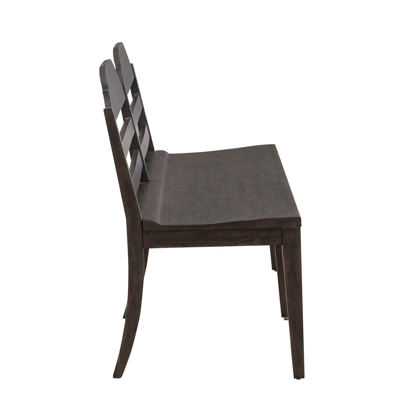 Paradise Valley - Ladder Back Bench - Saddle Brown
