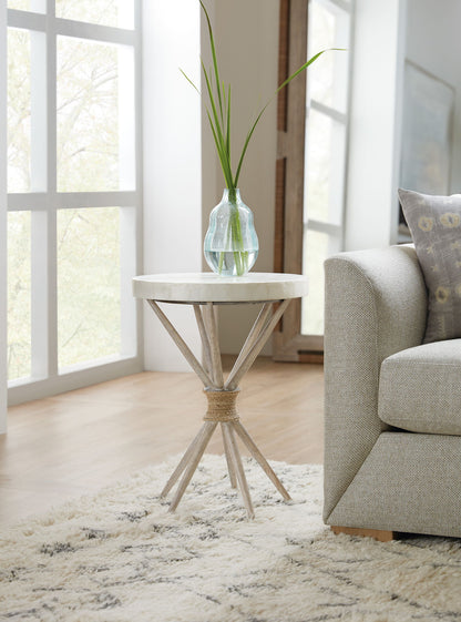 Amani - Accent Table - Beige