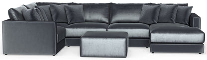 Remington - Modular Sofa And Cocktail Ottoman - Slate