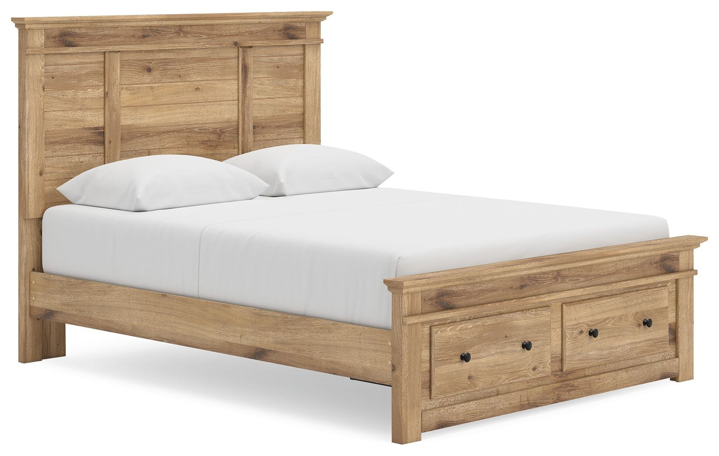 Makidern - Panel Storage Bed