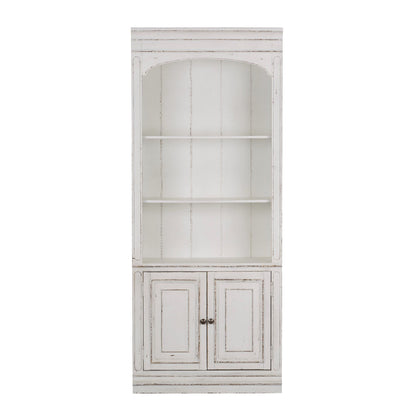 Magnolia Manor - Bunching Bookcase - Antique White
