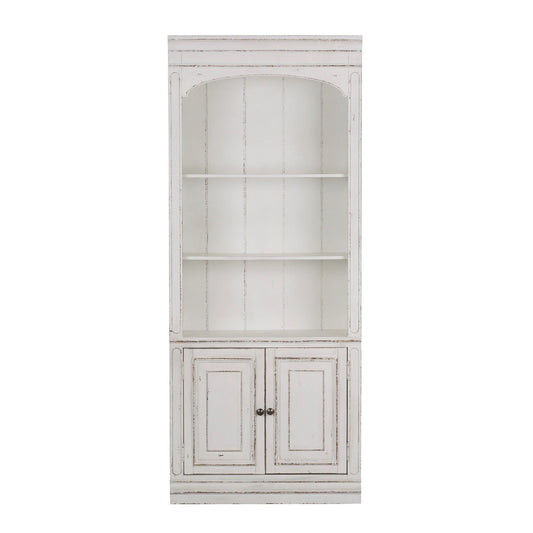 Magnolia Manor - Bunching Bookcase - Antique White