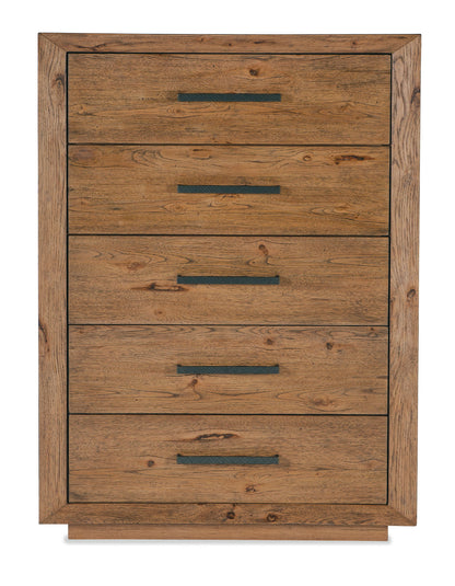 Big Sky - 55.25" 5-Drawer Chest - Light Brown