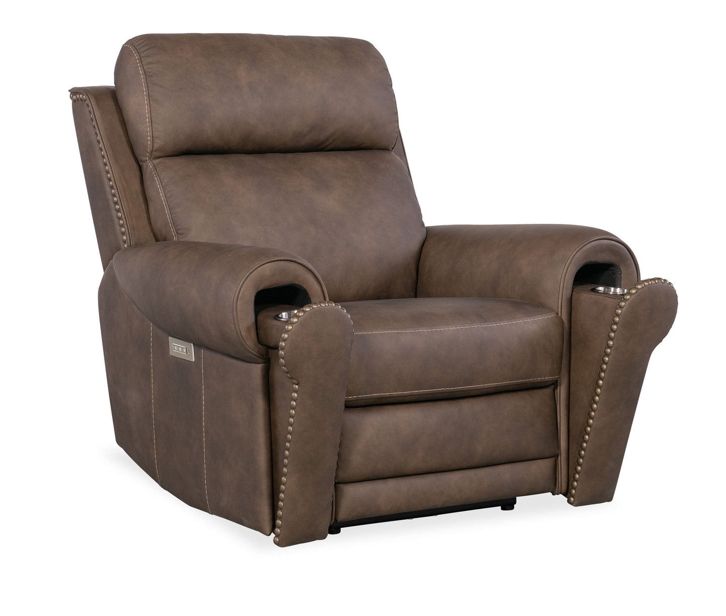 MS - Duncan Power Recliner With Power Headrest & Lumbar