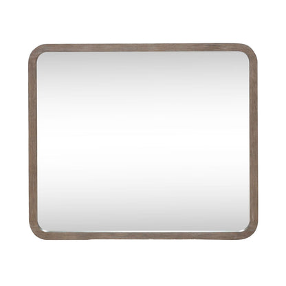 South Bend - Landscape Mirror - Burnished Clay