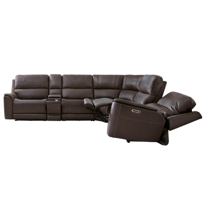 Easton - Power Reclining Sectional With Power Adjustable Headrests