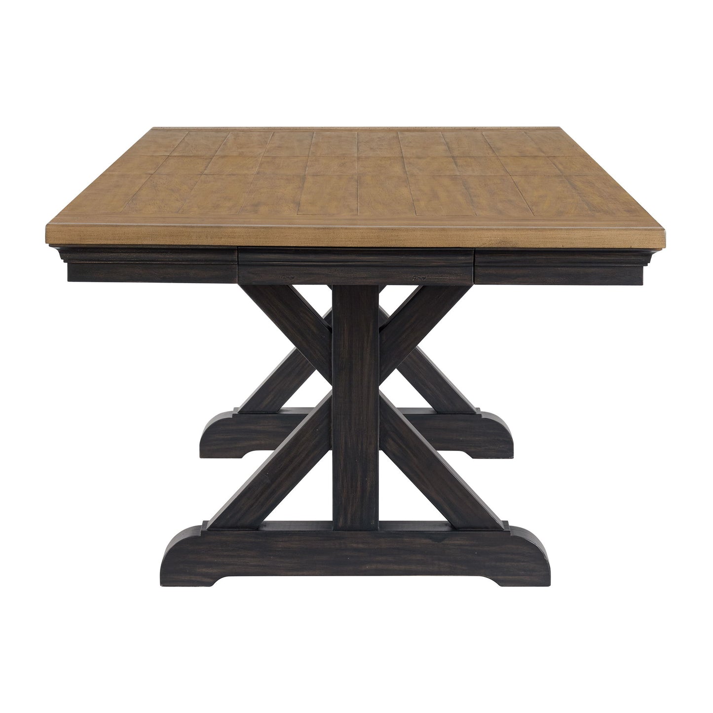 Montrose - Dining Table With 20" Leaf - Espresso And Brown