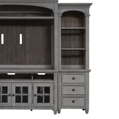 Heartland - Right Pier - Antique White / Tobacco Tops