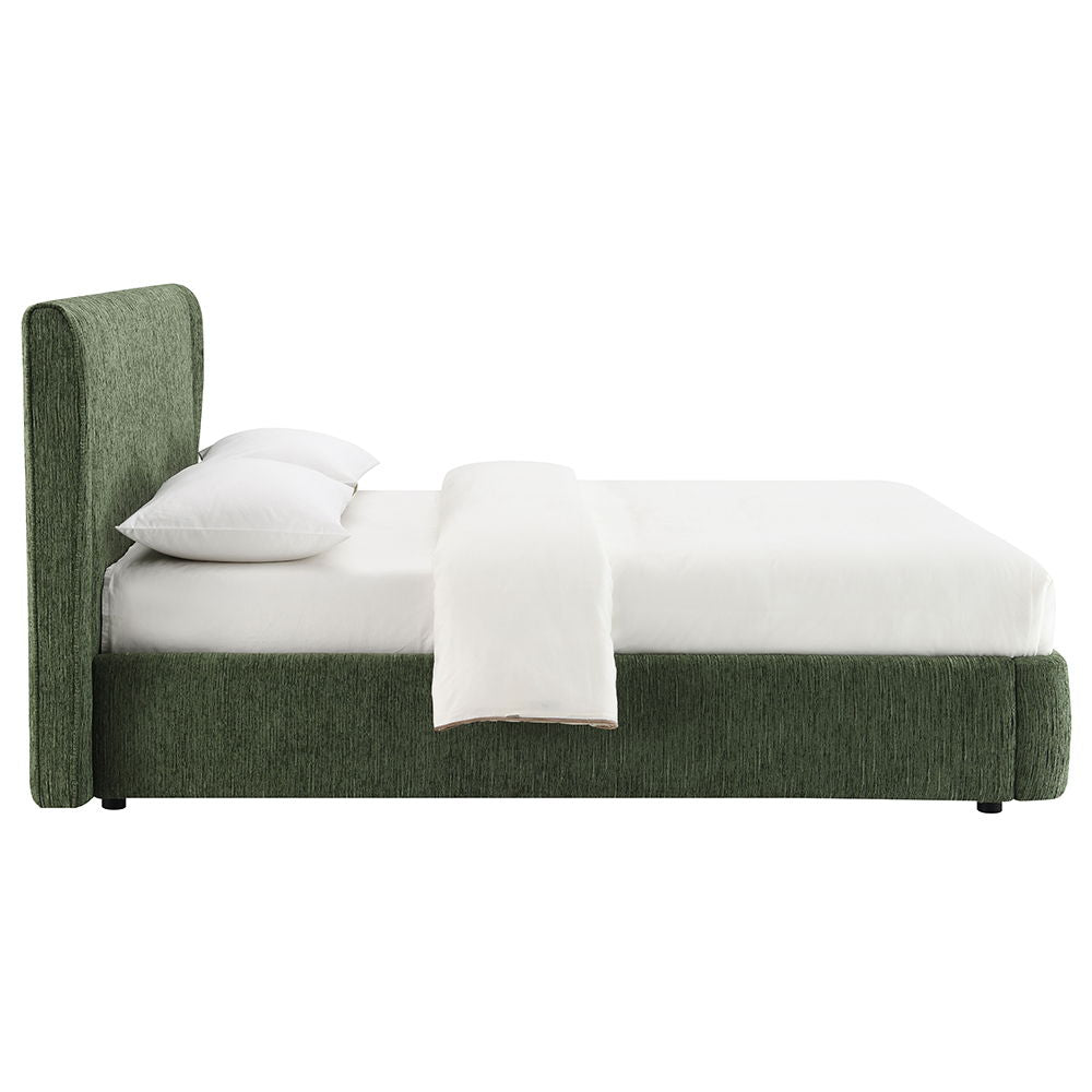 Cheryl - Upholstered Chenille Bed
