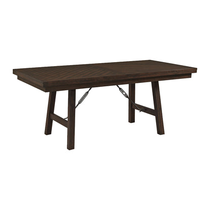 Jax - 6 Piece Dining Set (72" Table, Four Chairs And Bench) - Cherry