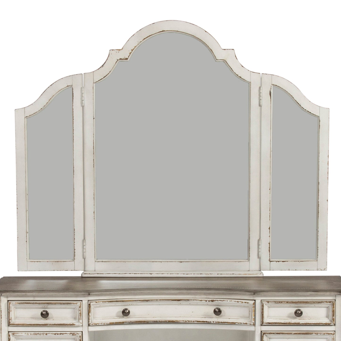 Magnolia Manor - Vanity Mirror - Antique White