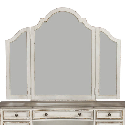 Magnolia Manor - Vanity Mirror - Antique White