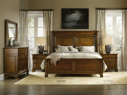 Tynecastle - Nightstand - Dark Brown