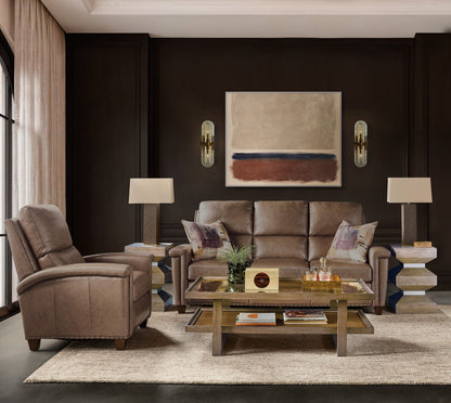 Sonnet - Rectangular Cocktail Table - Dark Gray / Dark Brown