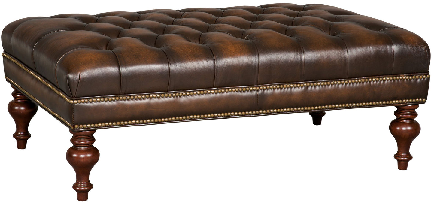 CO - Kingley Cocktail Ottoman - Dark Brown