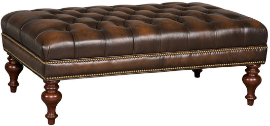 CO - Kingley Cocktail Ottoman - Dark Brown