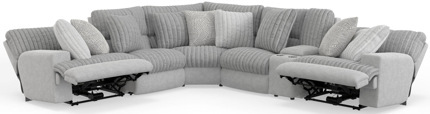 Abraxas - 6 Piece Reclining Sectional