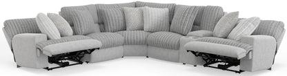Abraxas - 6 Piece Reclining Sectional