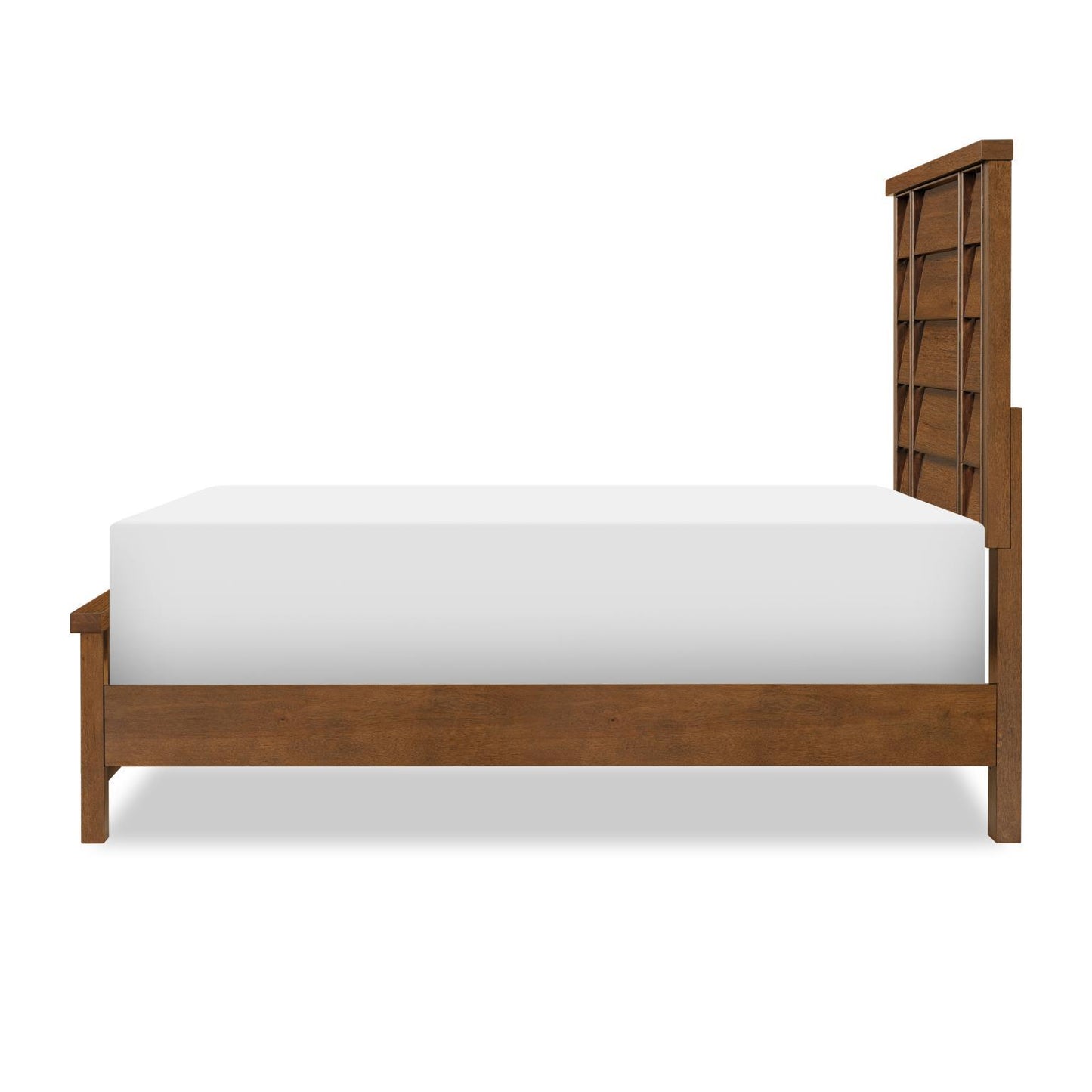 Lake House - Horizontal Slat Panel Bed