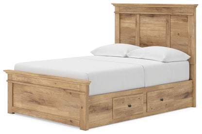 Makidern - Panel Storage Bed