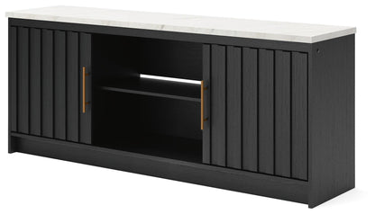 Cadmori - TV Stand With Fireplace Option