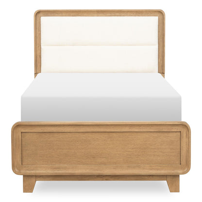 Theo - Complete Upholstered Panel Bed