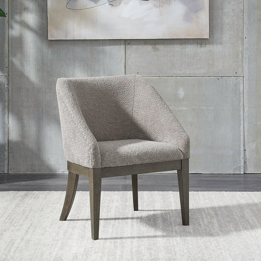 Cascade Falls - Upholstered Side Chair - Satin Espresso