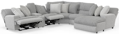 Abraxas - 6 Piece Reclining Sectional