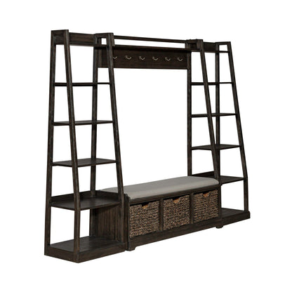 Mill Creek - 3 Piece Wall Unit Set - Peppercorn