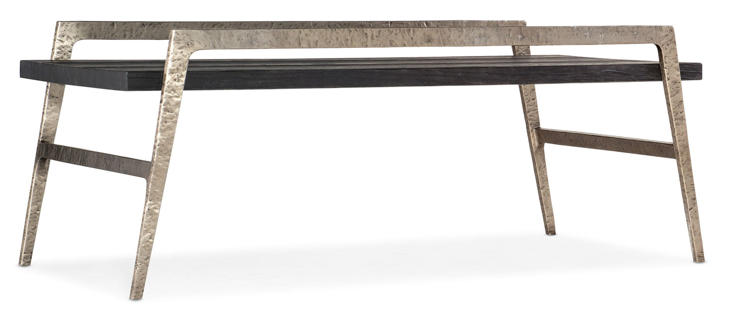 Chapman - Shou Sugi Ban Rectangle Cocktail Table - Black