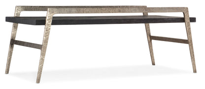 Chapman - Shou Sugi Ban Rectangle Cocktail Table - Black