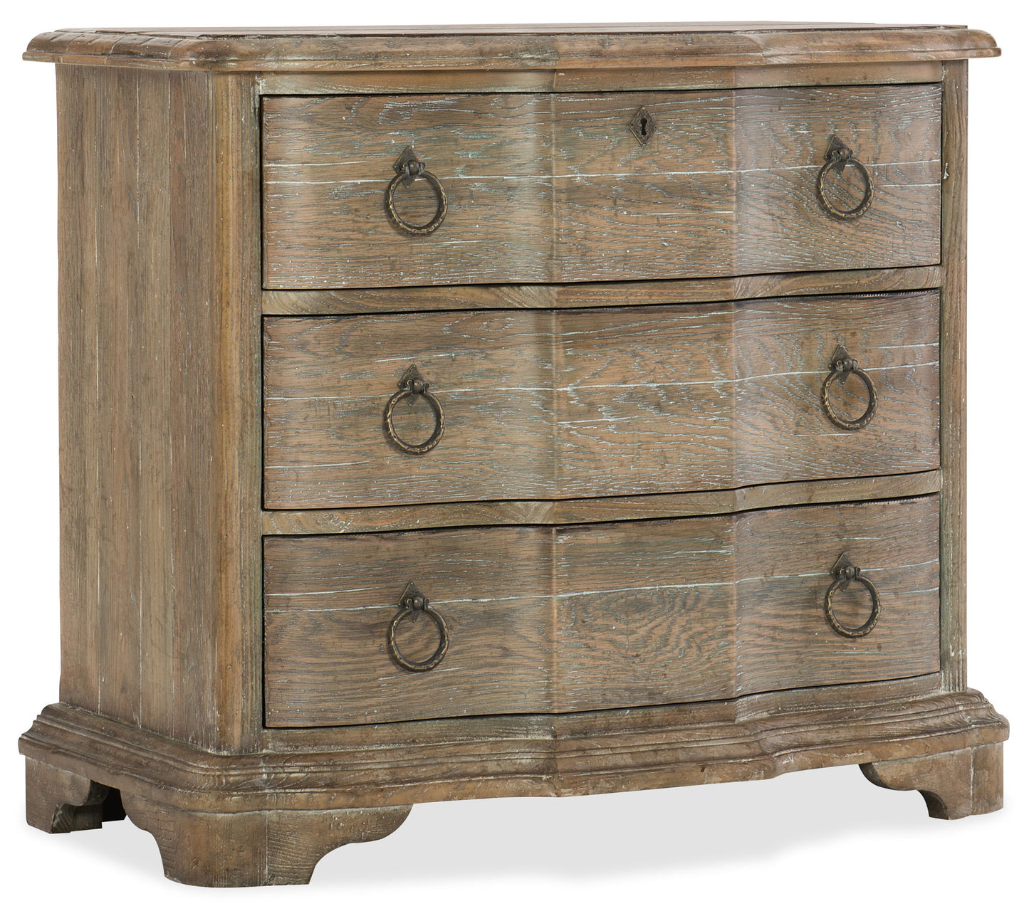 Boheme - Bastogne 3-Drawer Nightstand - Light Brown